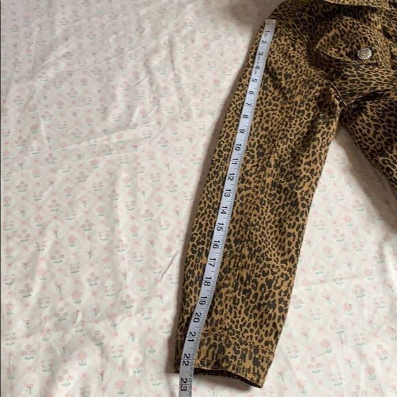 LAL Live a Little Animal Print Jacket Size S - Picture 14 of 16